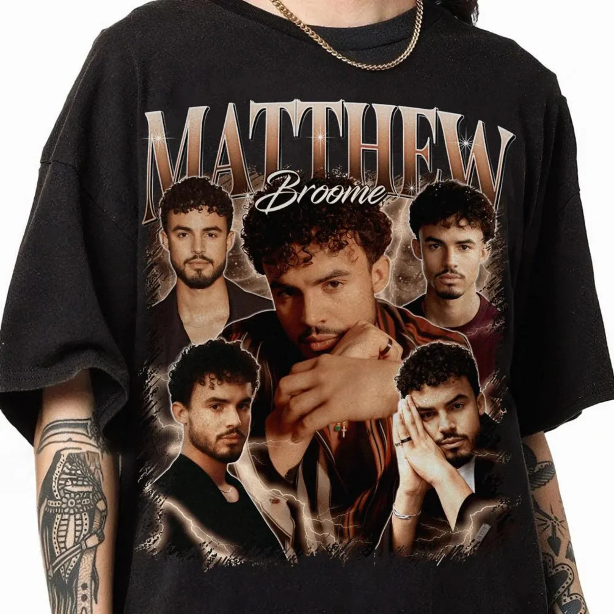 

Винтажная женская футболка с принтом Мэтью Broome, весна/лето, модный тренд, топ из чистого хлопка, нейтральная футболка с короткими рукавами