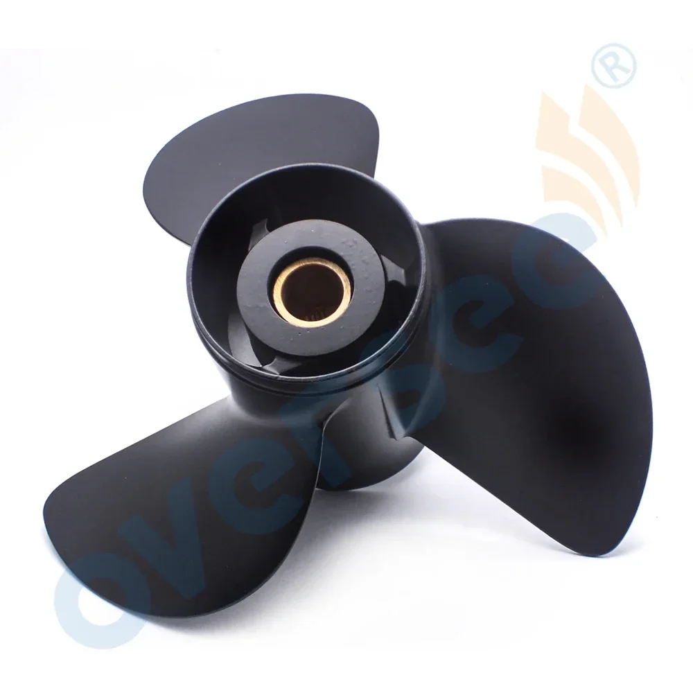 Oversee 58100-95511-019 Aluminum Propeller For 60-140HP Suzuki 13 1/4x17 Outboard Motor