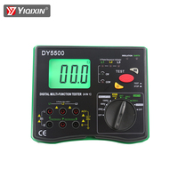 Voltmeter Tester Resistance Insulation Earth Measured Voltage Phase Indicator Detection DUOYI DY5500 Multi Function Tool Car