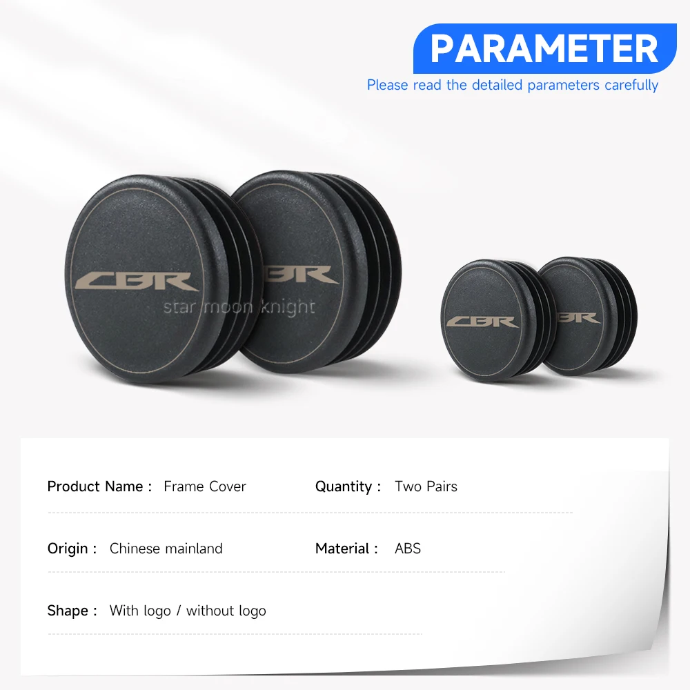 CBR1000RR Motorcycle Frame Hole Cover Dustproof  waterproof Cover For Honda CBR 1000 RR 1000RR 2021 2022 2023 Frame Caps Plug