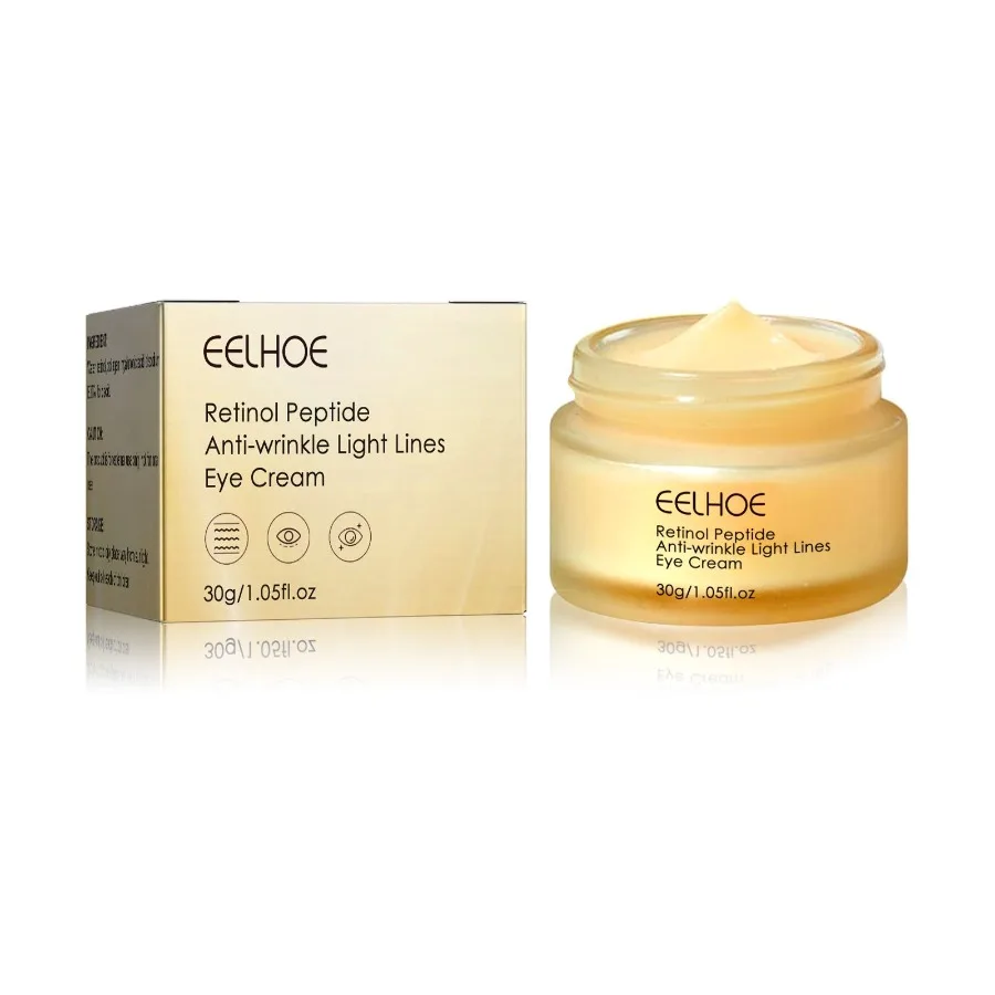 

EELHOE Retinol Polypeptide Care Eye Cream Gently Nourishes And Hydrates The Skin Around The Eyes