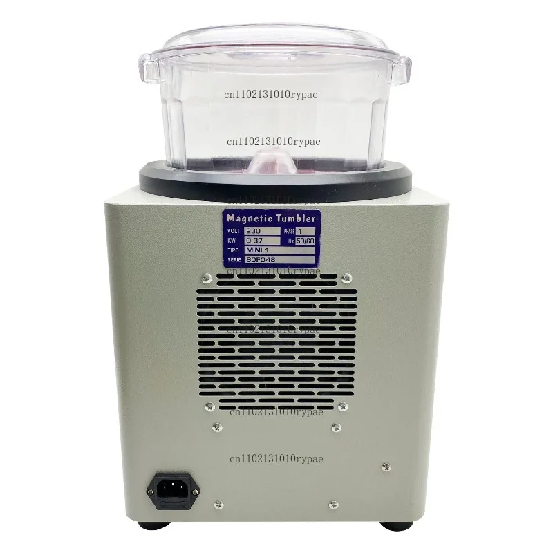 KT205 Desktop Digital Display Magnetic Polishing Machine, Deburring Grinder, Polishing Equipment for Metal Jewelry