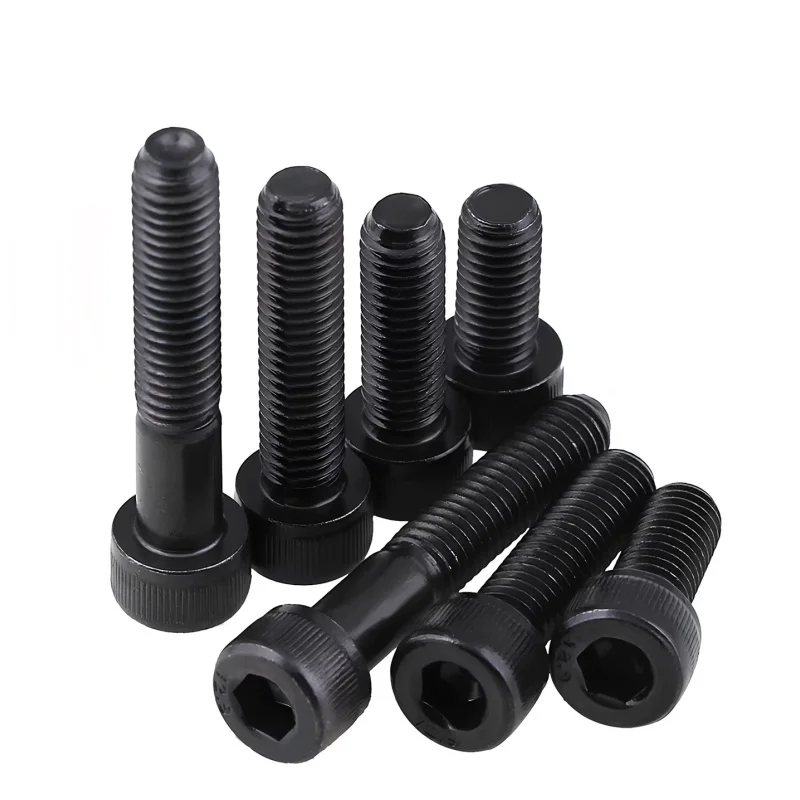 UNC UNF 12.9 Alloy Steel Hex Socket Cap Head Bolts 0#-80 2#-56 4#-40 6#-32 8#-32 10#-32 1/2-13 Allen Screw Hardware Fastener