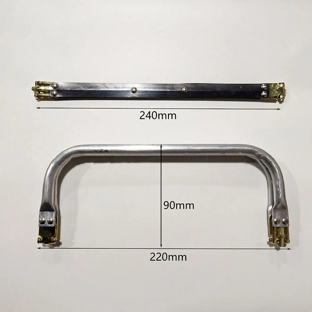 Kwadratowe torby Części Srebrne DIY Torebki do robienia torebek Zapięcie do torebki Metalowa ramka do torebki Zapięcie do torebki Zapięcie do torebki Zapięcie do torebki Zapięcie do torebki