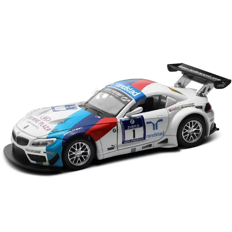 CCA 1:32 BMW Z4 GT3 simulation alloy die-casting model display bottom car model seat set collection gift