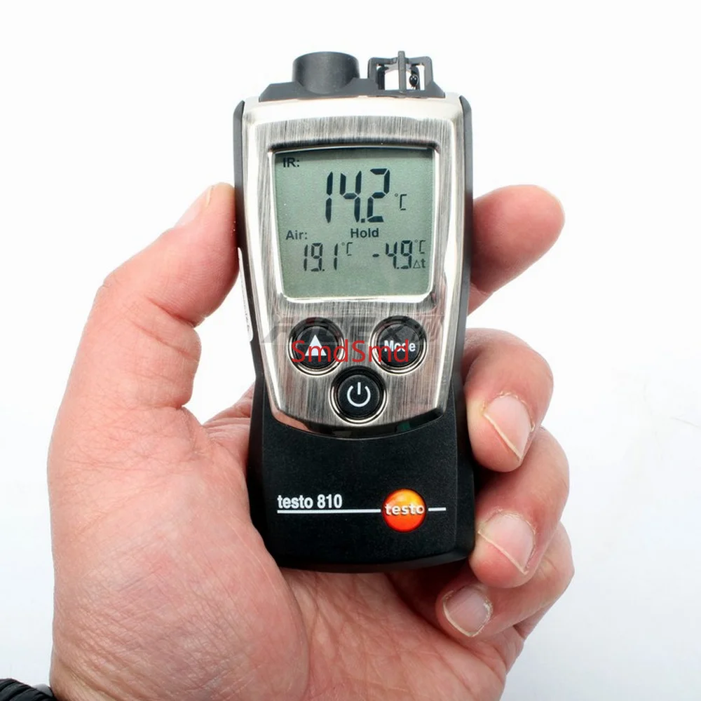 Portable 810 Digital Infrared Thermometer Non-contact for HVAC Industry Two Mode Measure Temperature Meter