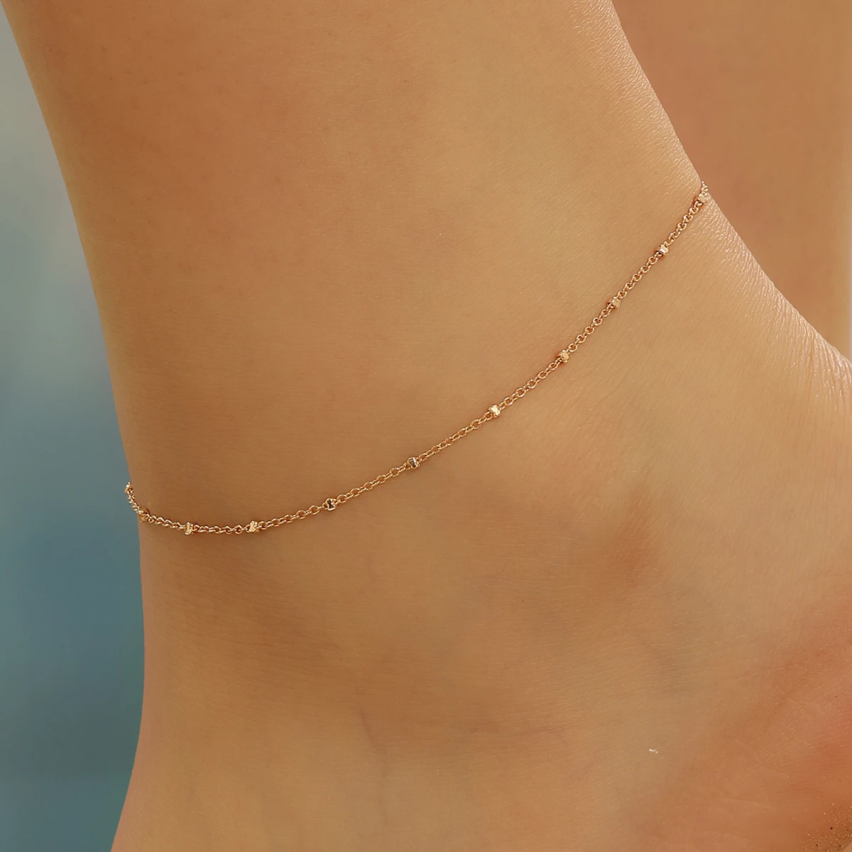 Cxwind Fashionable and popular Korean style anklet, a beautiful special style anklet, as a birthday commemorative gift for her