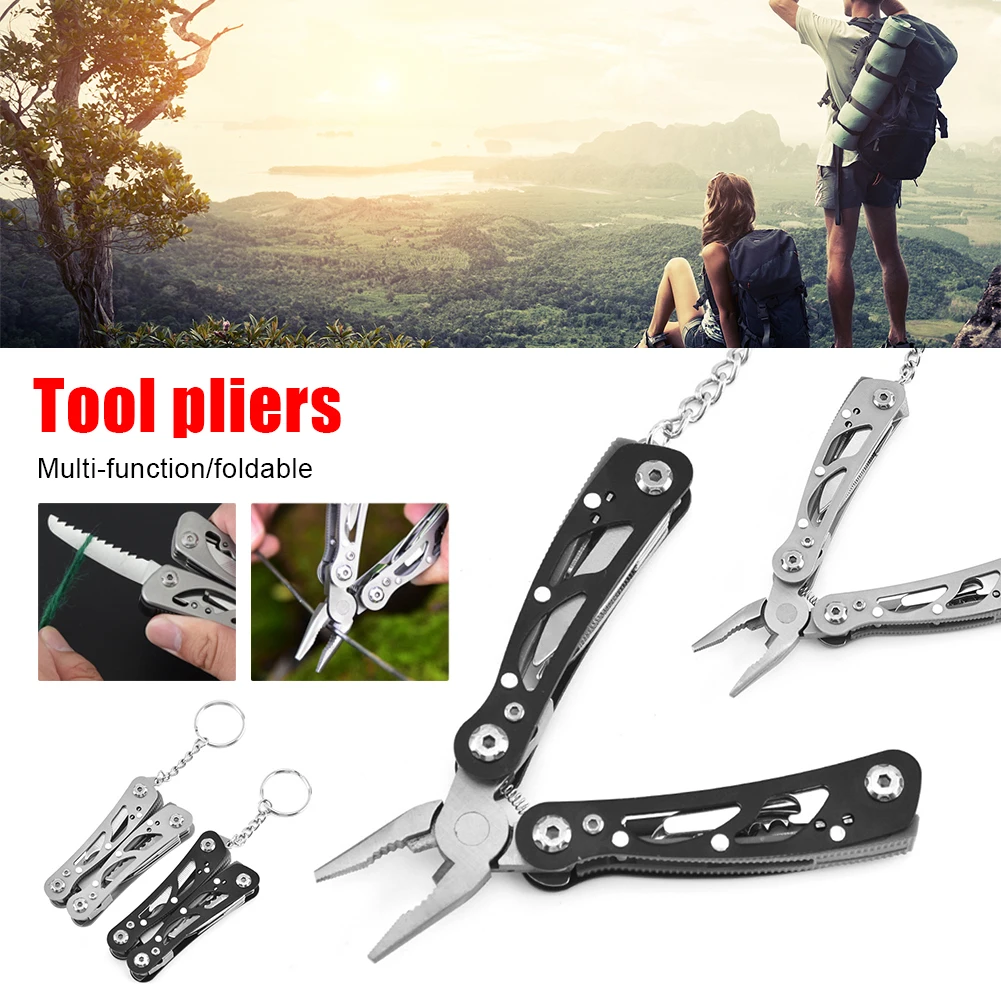 

Multi-tool Pocket Knife Pliers Folding Mini Portable Fold Outdoor Tactical Hunting Survival Rescue Multipurpose Pliers Hand Tool