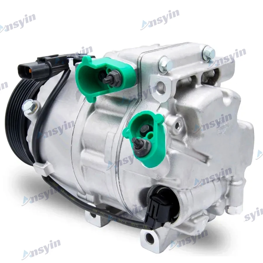 AC Air Compressor for Hyundai Genesis G80 2015 2016 2017 2018 3.8L Auto A/C 6pk VS18EOEM 97701B1000 97701-B1000 F500-GGDBA-03