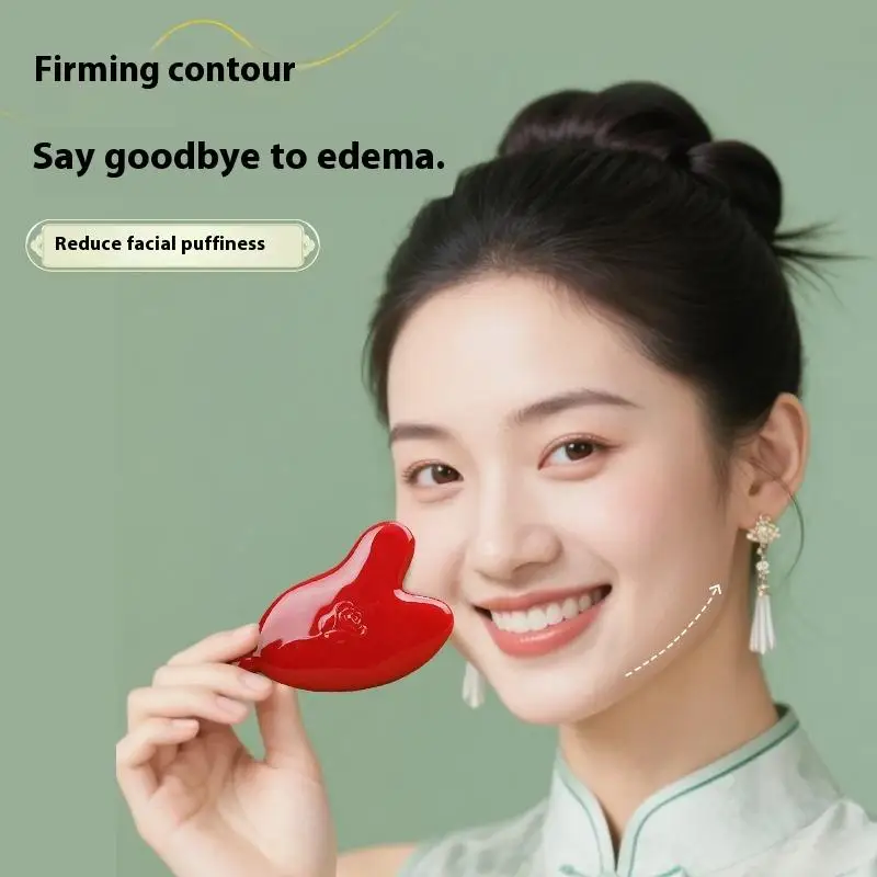 Firm Skin Care Face Gua Sha Spa Physical Therapy Massager Resin Gua Sha Board Facial Neck Back Beauty Scraping Massage Tools