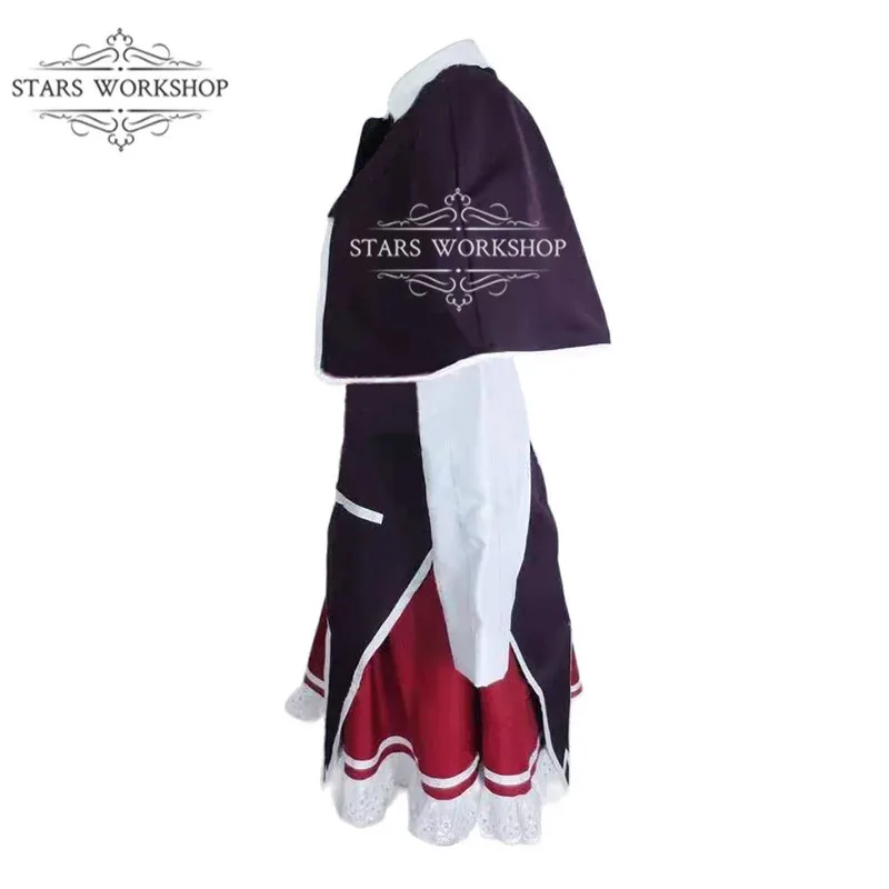 qq34Аниме для средней школы DXD Rias Gremory Косплей Костюм Женский коричневый нарядный костюм Униформа Хэллоуин Карнавальный костюм для вечеринки