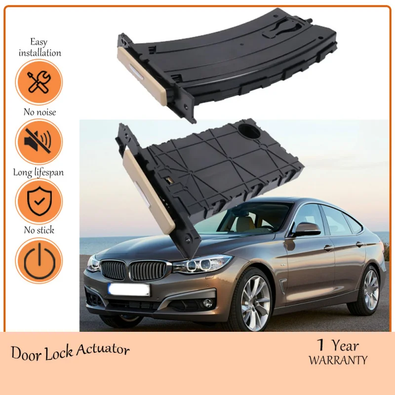 Beige Left & Right Retractable Cup Holder For BMW 3 Series E90-E93 323i-335xi M3 2006-2013,oem 51459173467,51459173473