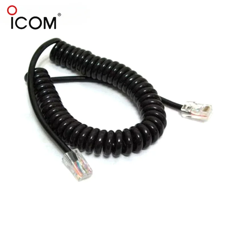 ICOM HM-98 HM-133 HM-133V Car Ridao Replacement Mic Speaker Microphone Cable for DTMF IC-2200H IC-2800H/V8000 Walkie Talkie