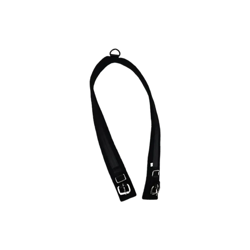 Horse belly belt cotton thread pu black belly belt harness accessories equestrian supplies