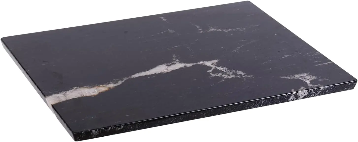 

Brazilian Natural Marble Cutting Board for Kitchen, 16x20inch Extra Large Hand Crafted Marble Slab for Cheese, Charcuter