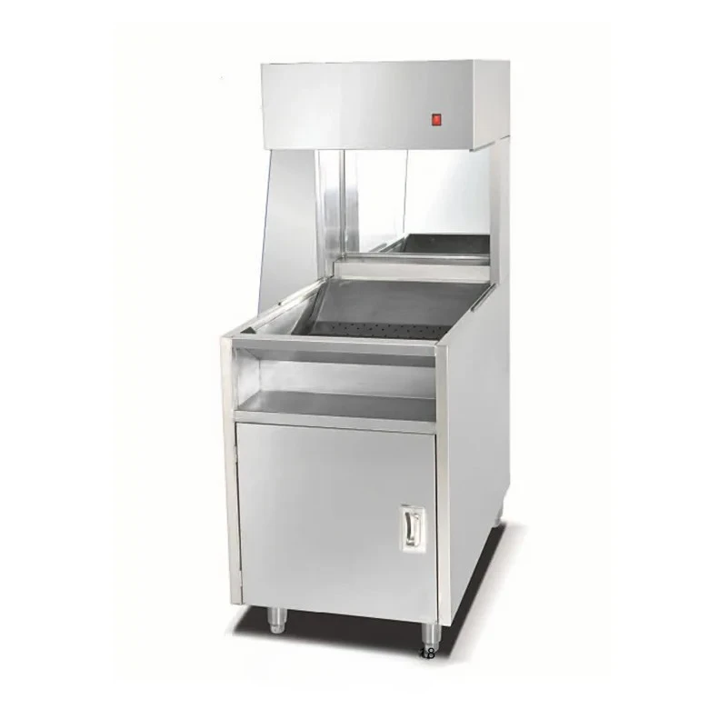 

Electric French fries heater KFC style 5kg capacity 60-80 degrees Celsius adjustable rack fast food restaurant buffet burger res