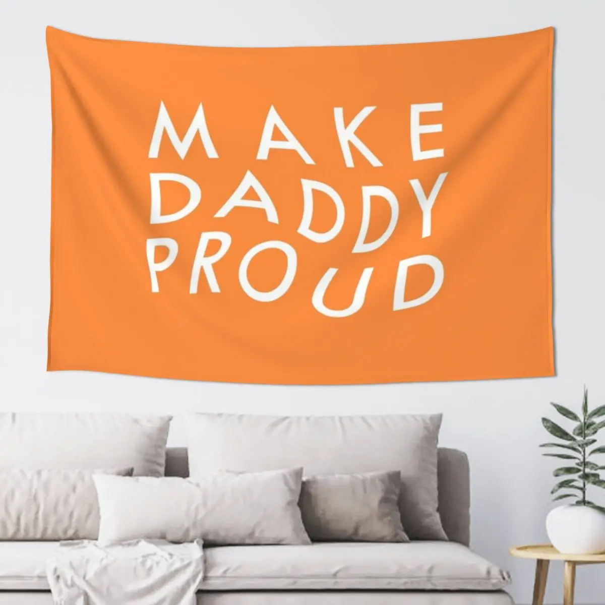 

Make Daddy Proud Tapestry Wall Mural Korean Room Decor Tapestry