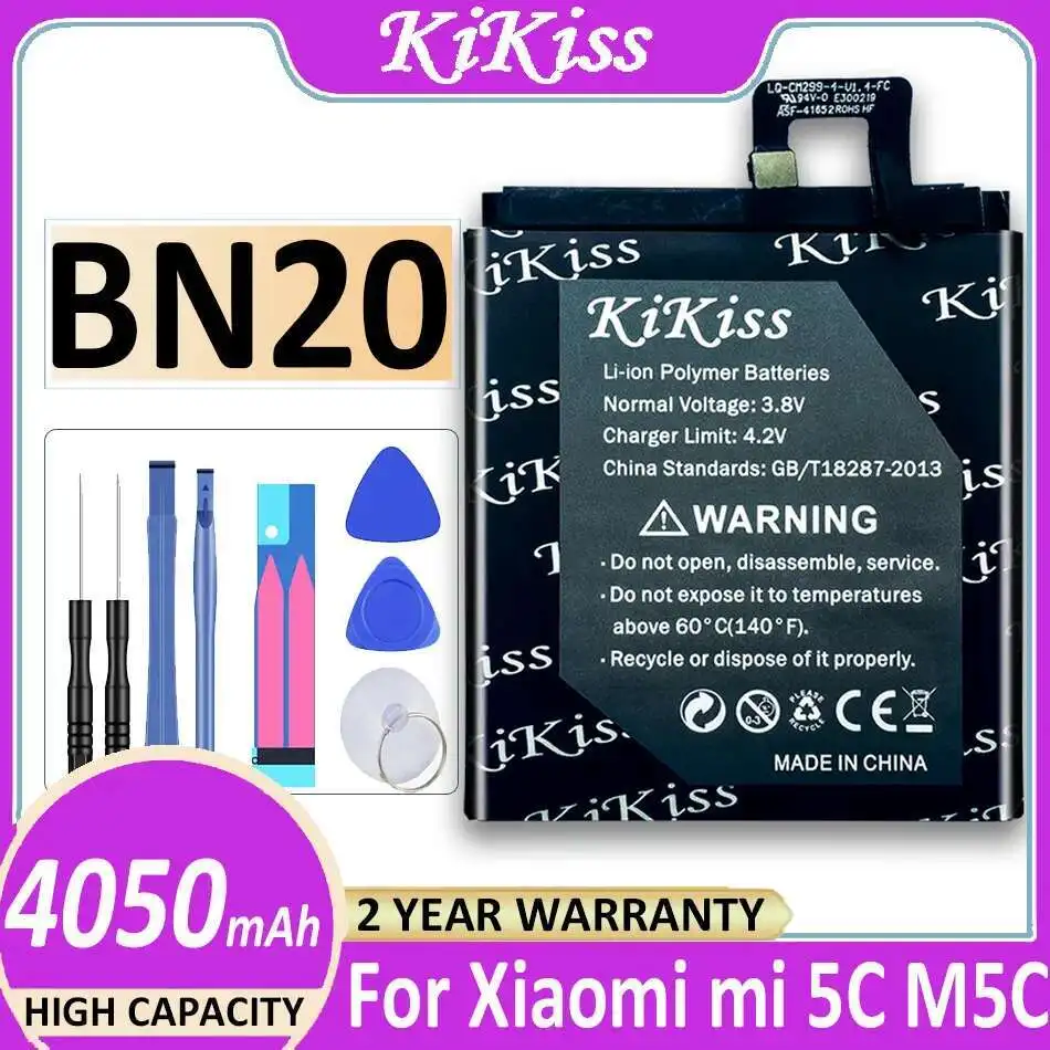 

4050Mah Stable Mobile Phone Battery BN20 High-Efficiency For Xiaomi MI 5C M5C Mi5c