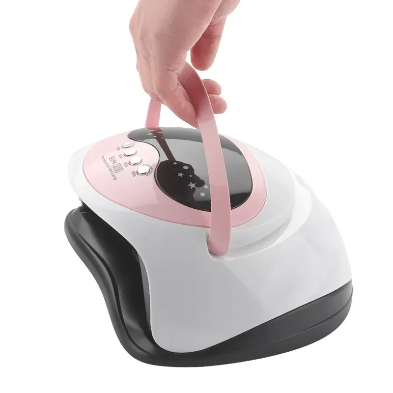 Dual Light Source Nail Drying for Manicure and Gel Polish