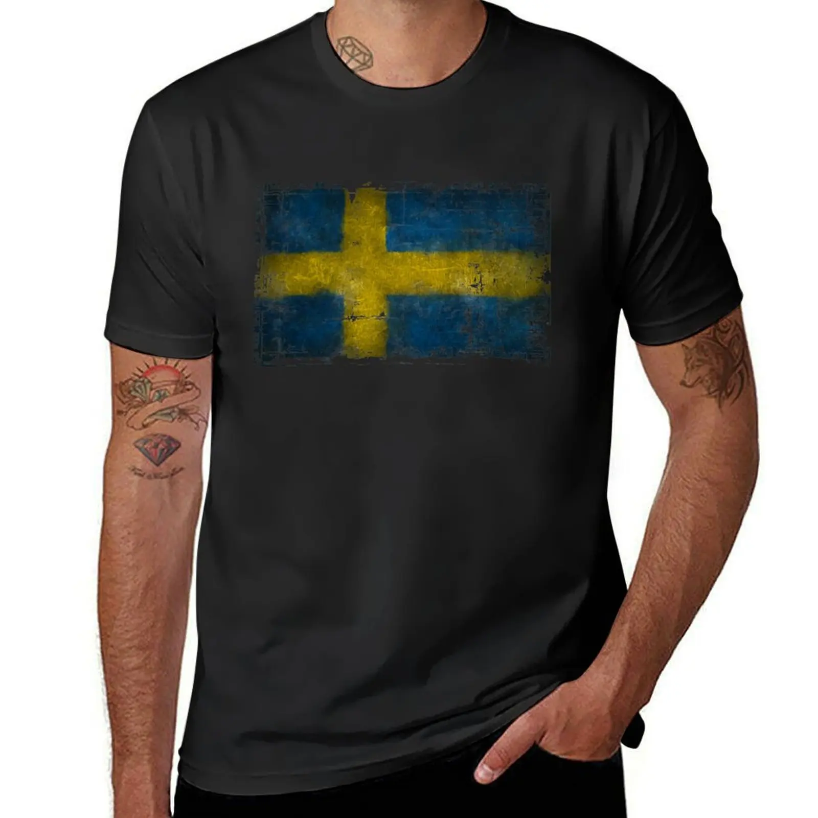 sweden - sweden T-Shirt aesthetic clothes anime tees sweat shirts, men