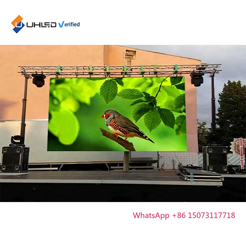 

Горячая Распродажа 500x1000 Бесшовная оренда сращивания Светодиодный экран Открытый P4.81 Сценический фон Светодиодная видеостена Открытый светодиодный дисплей