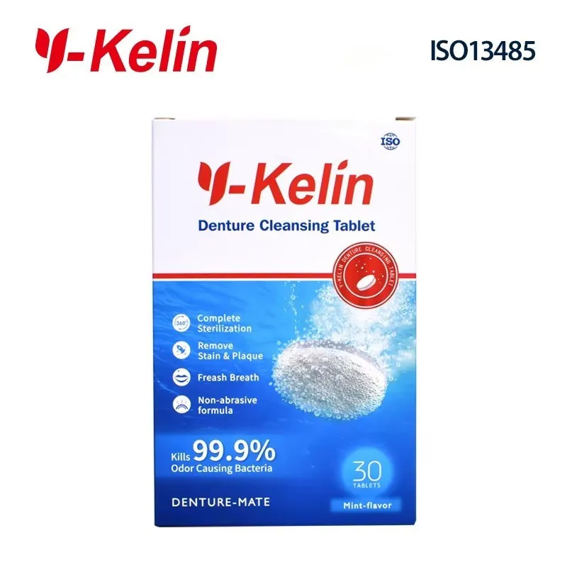 Y-Kelin compresse detergenti per protesi 360 compresse protesi compressa effervescente protesi detergente sterilizzante