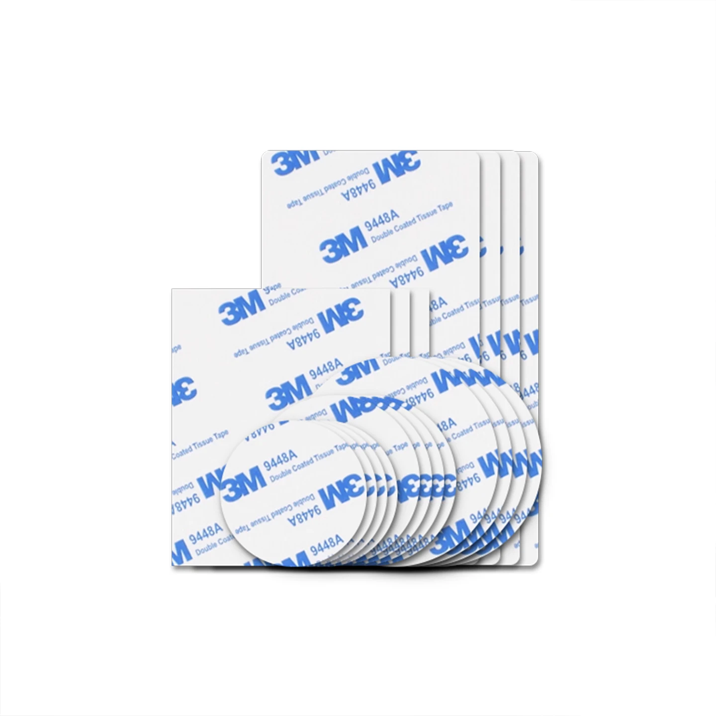 3M 9448A Double-Sided Tape Die-Cut High Temp Resistant Strong Residue-Free Song Brocade DIY High-Viscosity Tape view 6