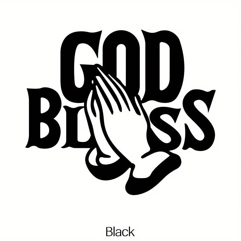 Display Your Belief in with This Durable Vinyl Car Decal!