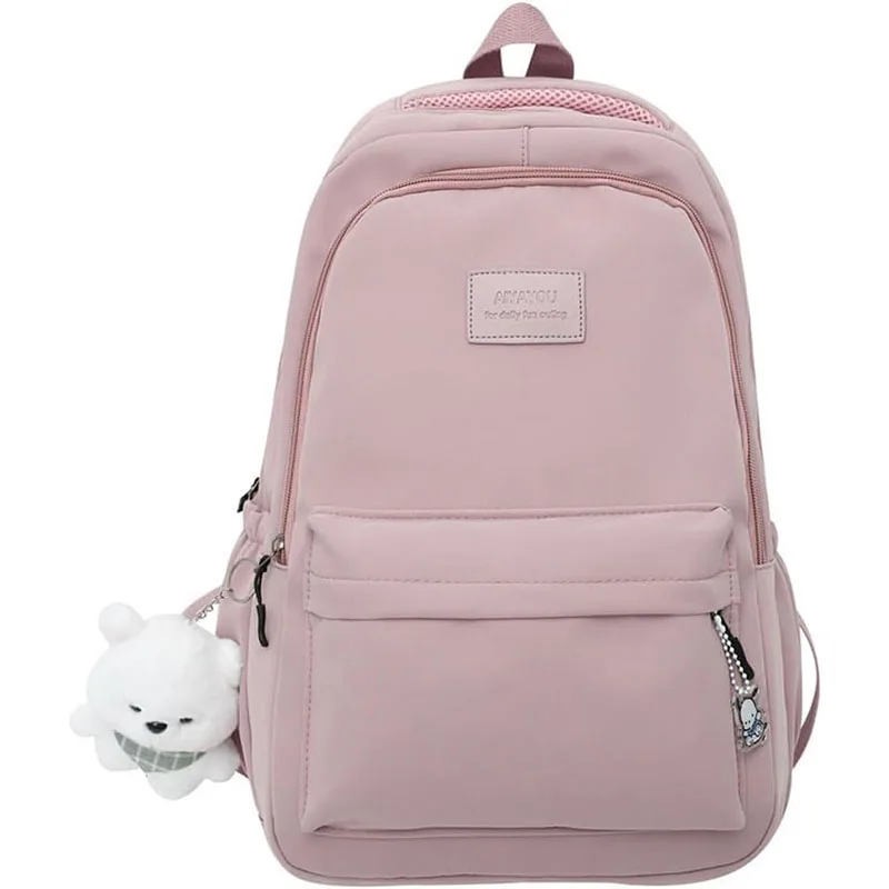 

Модный женский школьный рюкзак для подростков с высокой вместимостью, легкий дорожный рюкзак для ноутбука, стильный женский городской рюкзак