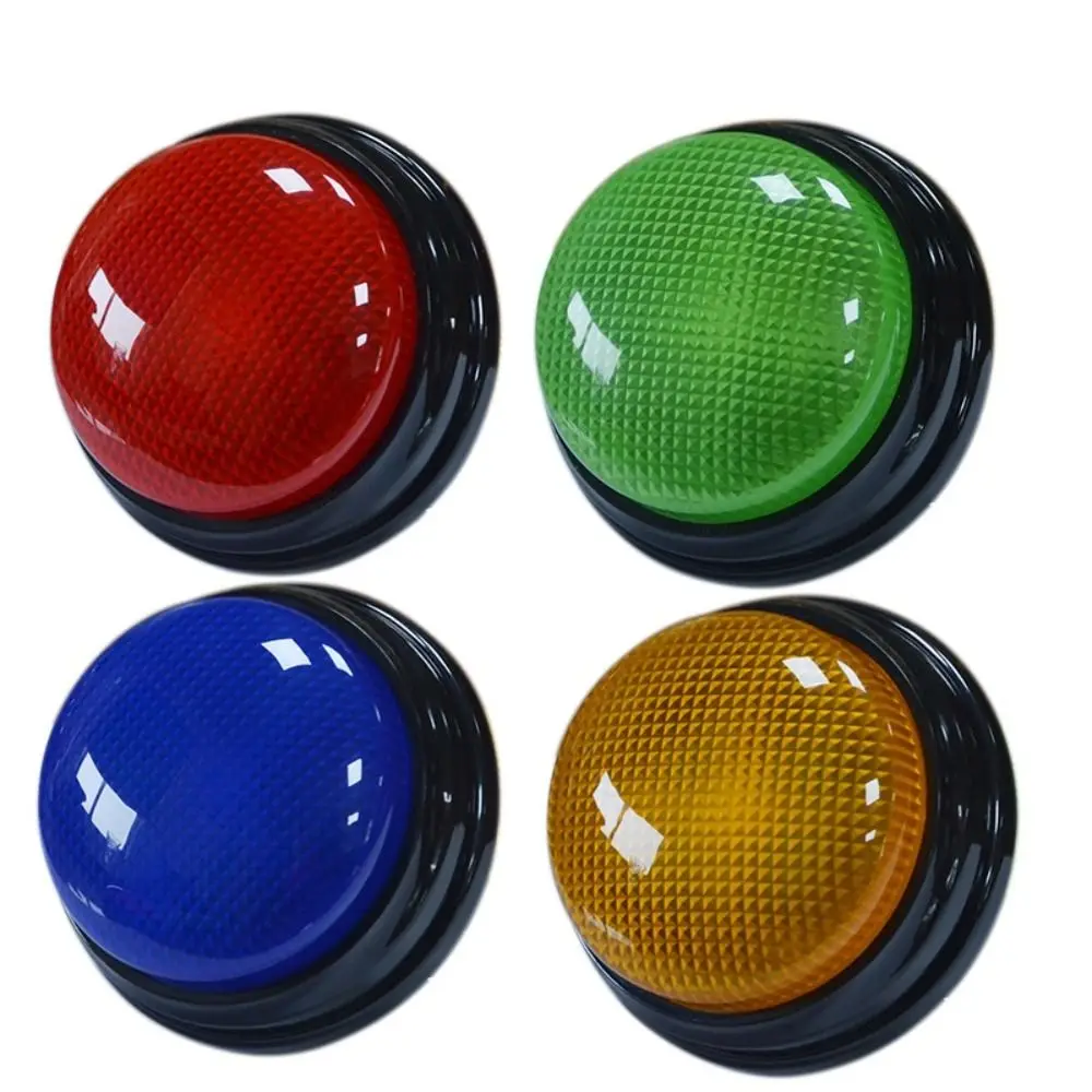 

Lights & Sounds Answer Buzzers Quick Answer Button Educational Game Buzzer Interactive Colorful Buzz Buttons Debate Competition
