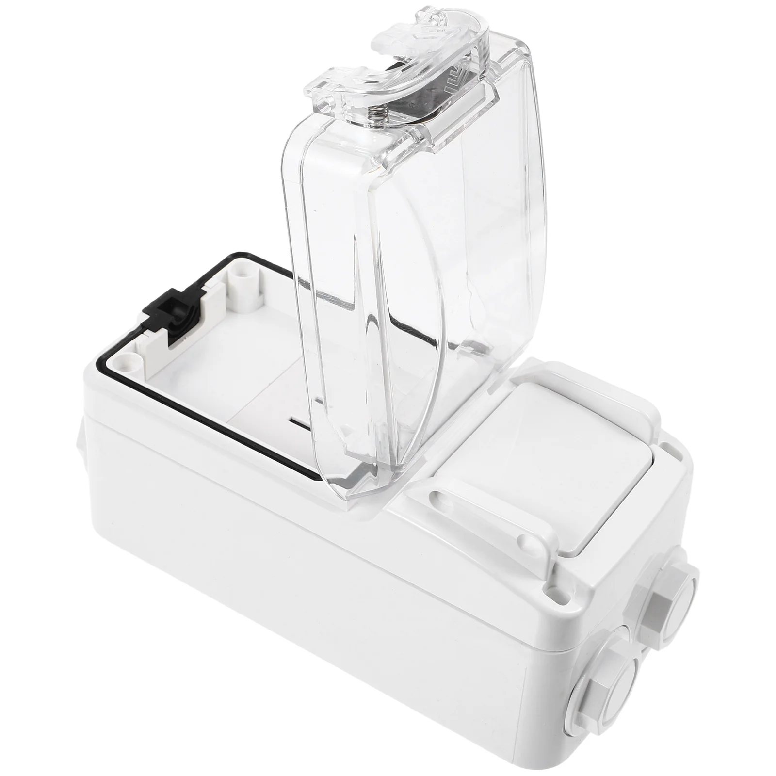 

IP66 Водонепроницаемая крышка Защитная коробка Прочная защита от атмосферных воздействий розетки для использования в ванной комнате, кухне, сада, патио