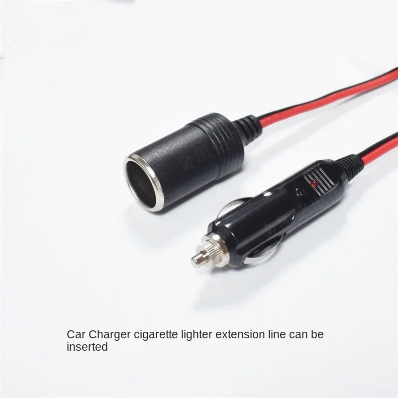 

High Power Copper Thickened Car Charger Extension, 12V/24V Universal, 15A Cigarette Lighter Extension, 3.6m