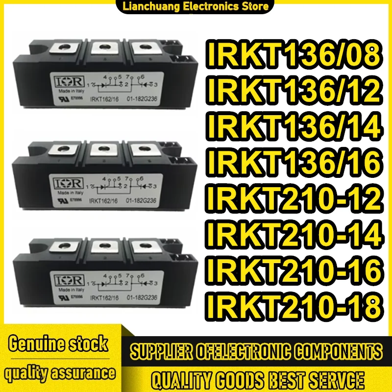 

IRKT136/08 IRKT136-12 IRKT136-14 IRKT136-16 IRKT210-12 IRKT210-14 IRKT210-16 IRKT210-18 New Original