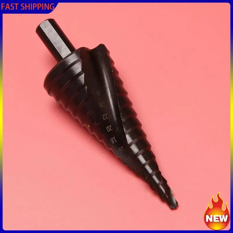 

Especial 9PCS 4-32MM HSS Cobalt Step Drill Bit Set Nitrogen High Speed Steel Spiral For Metal Cone Triple-Cornered Shank