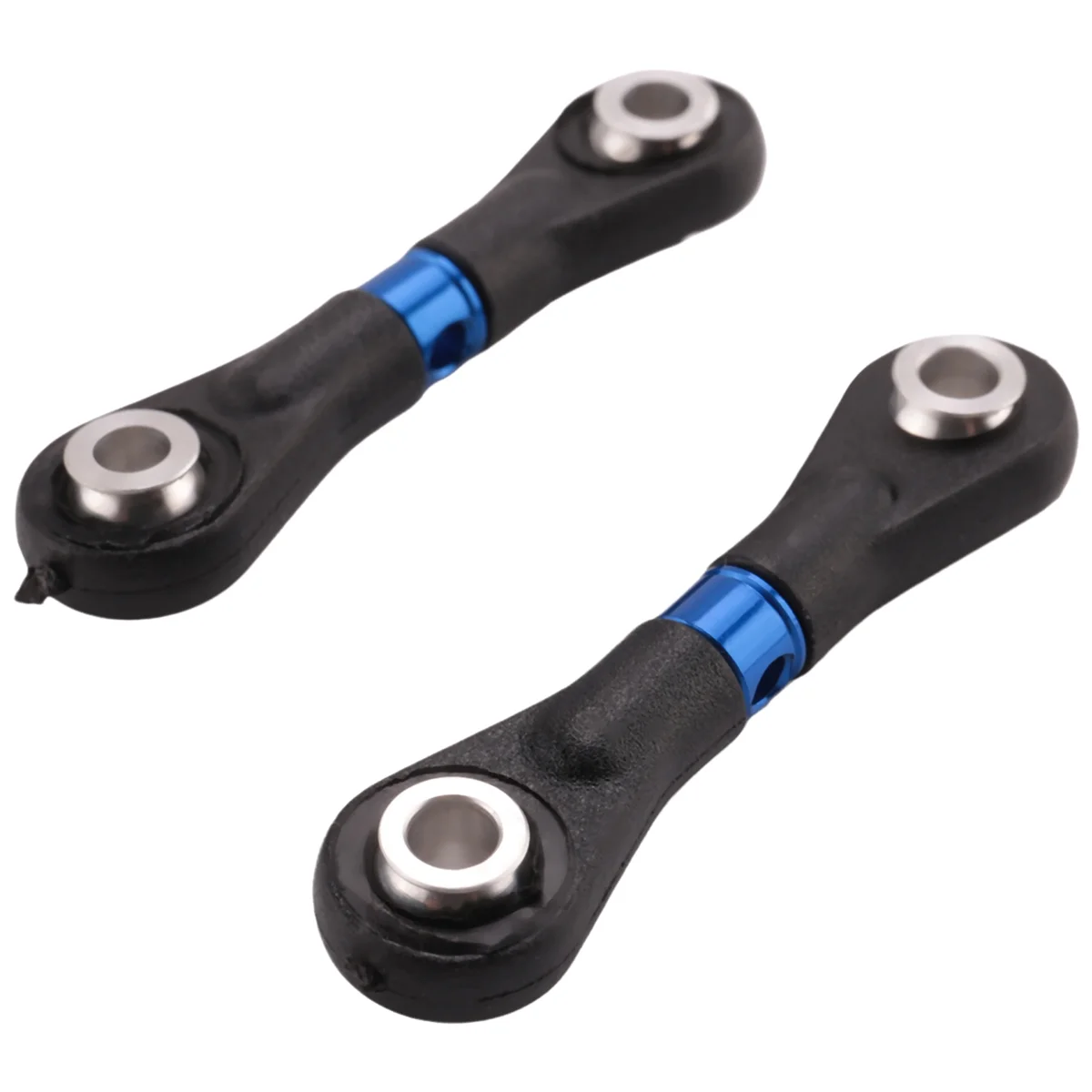 وصلة توجيه معدنية رابطة قضيب لطامية ، قطع غيار ترقية السيارة ، ملحقات زرقاء ، TT-01 ، TT01 ، 1 ، 10 RC ، 3 قطعة