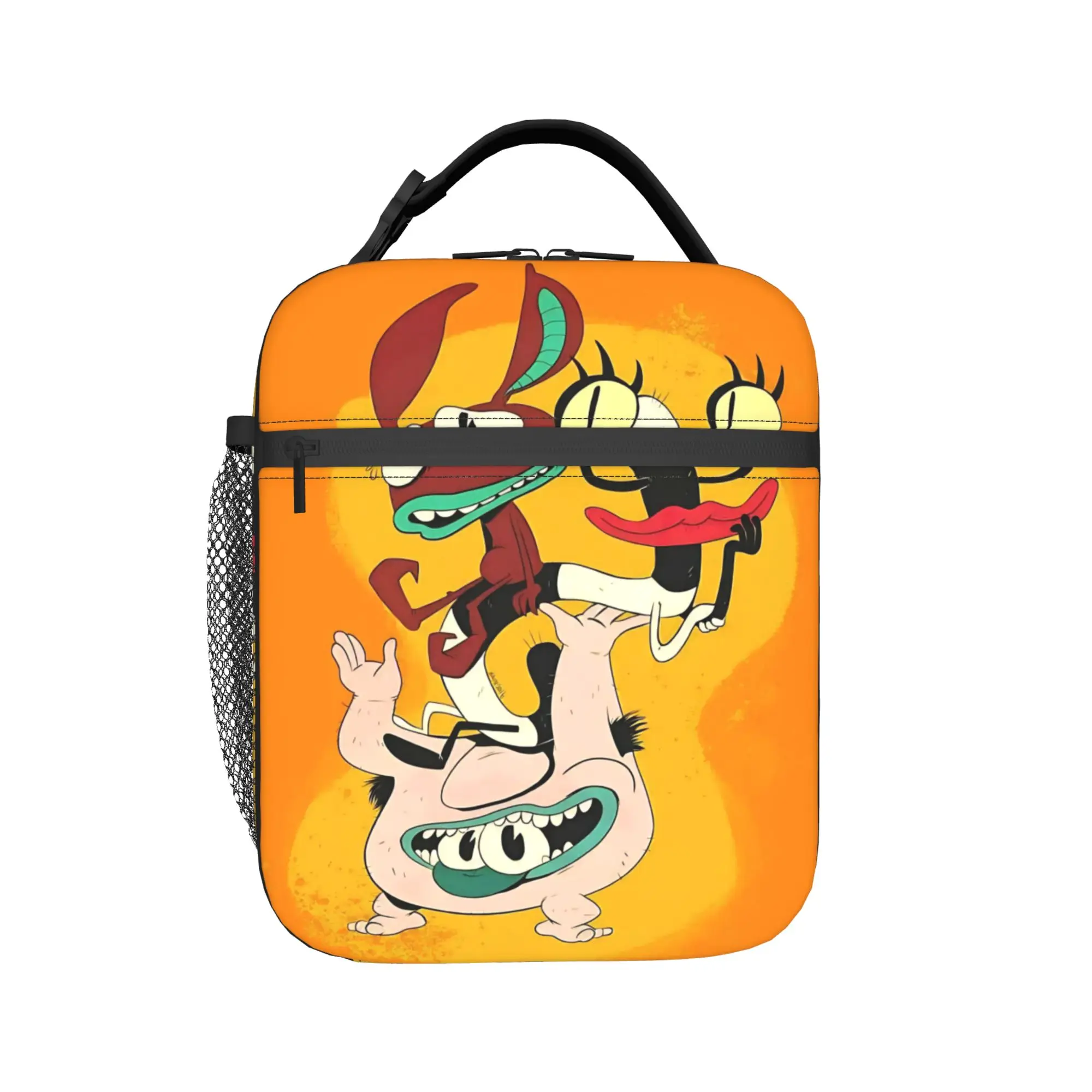 Insulated Lunch Boxes Aaahh Real M-Monsters  Accessories  Lunch Food Box New Arrival Cooler Thermal Bento Box For School