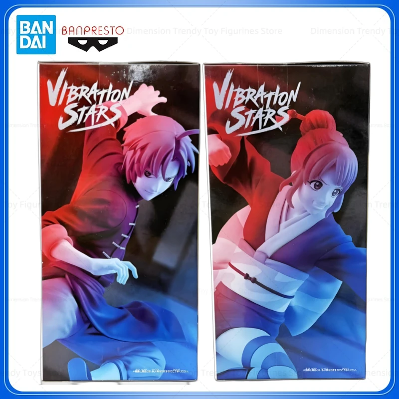 En Stock, Figuras de Acción Banpresto Bandai Vibration Stars Anime Gintama Gekijouban Yoshiwara Daienjou Kamui Kagura, Juguetes Modelo DT