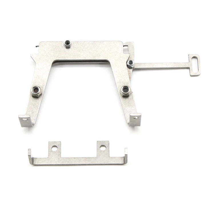 RC Scale Stainless Steel Simulated Front Cab Buckle, Realistic Body Shell Latch Replacement Upgrade Accessories for Tamiya 1/14