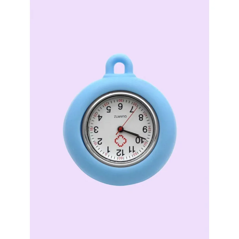 ขายร้อนซิลิโคนพยาบาลนาฬิกานักเรียนสอบน่ารักนาฬิกาพ็อกเก็ตพยาบาลกระเป๋านาฬิกานาฬิกาควอตซ์ขายส่ง