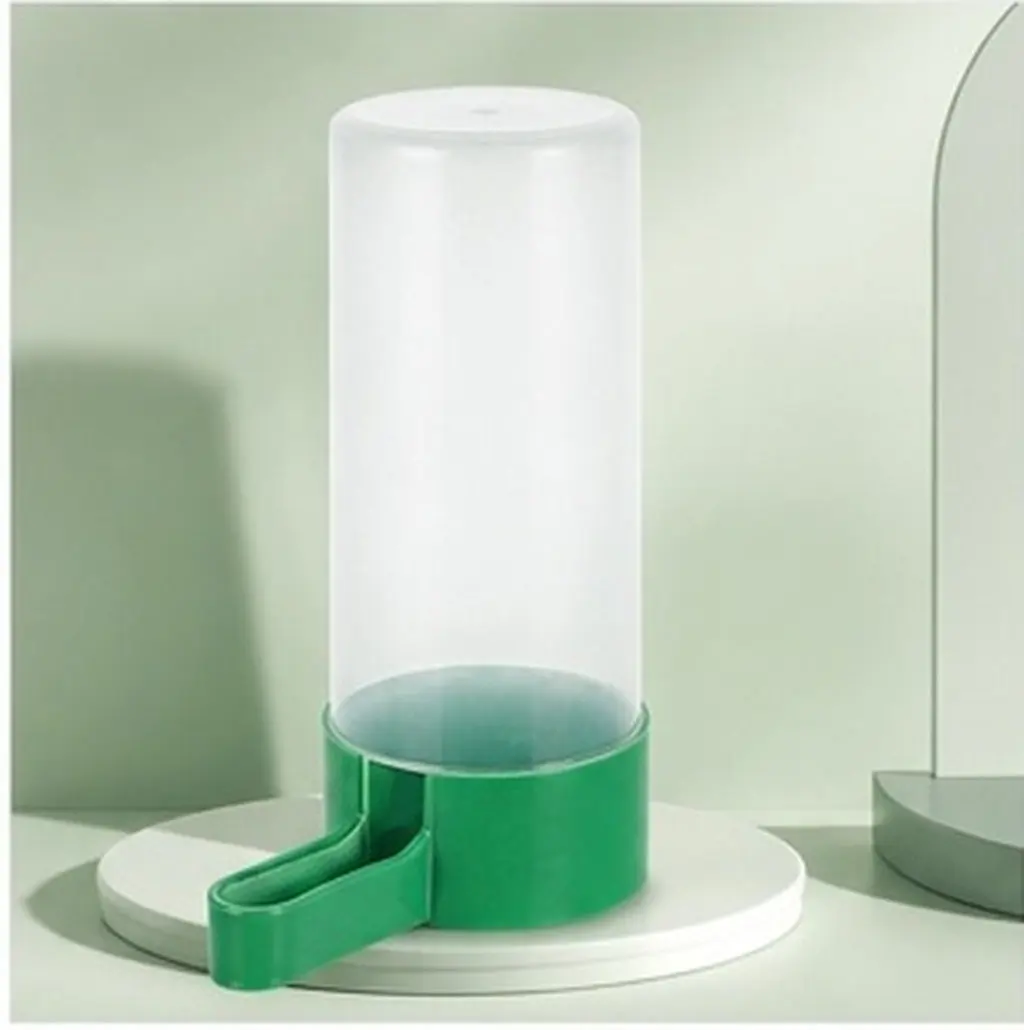 Automatic Chicken Feed Bucket Duck Chick Container Easy Clean Anti-Spatter Wet Dry Food Compatible Hanging Feeder Pet Supplies