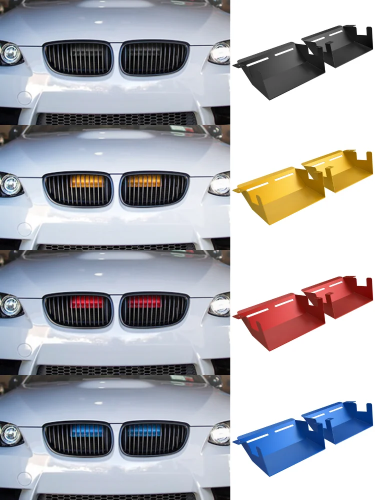 BEVINSEE Aluminium-Lufteinlässe für 3er BMW E90/E92/E93 323i 325i 328i 330i 335i 335d 2007-2012 – Detail 6