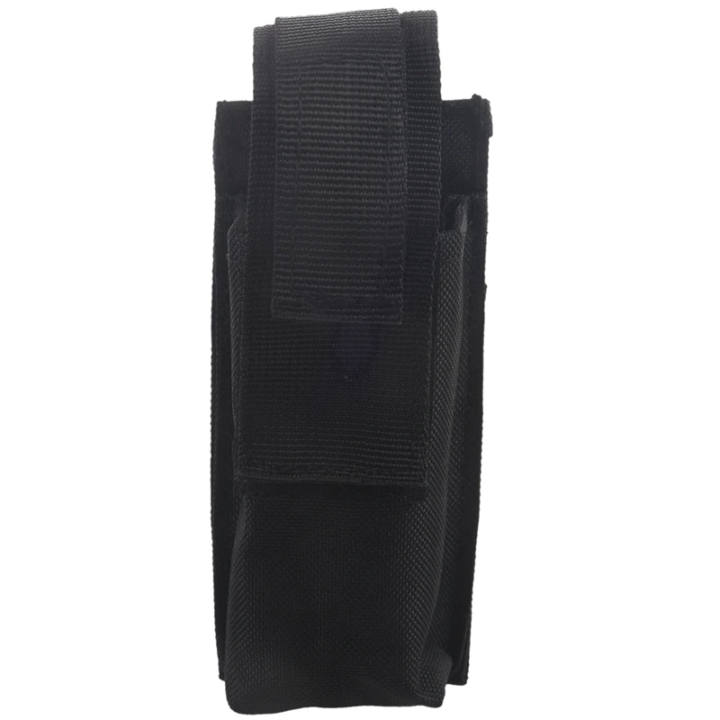 2X custodia per laccio emostatico forbici grandi borsa per torcia accessori per sport all\'aria aperta piccolo pacchetto appeso nero
