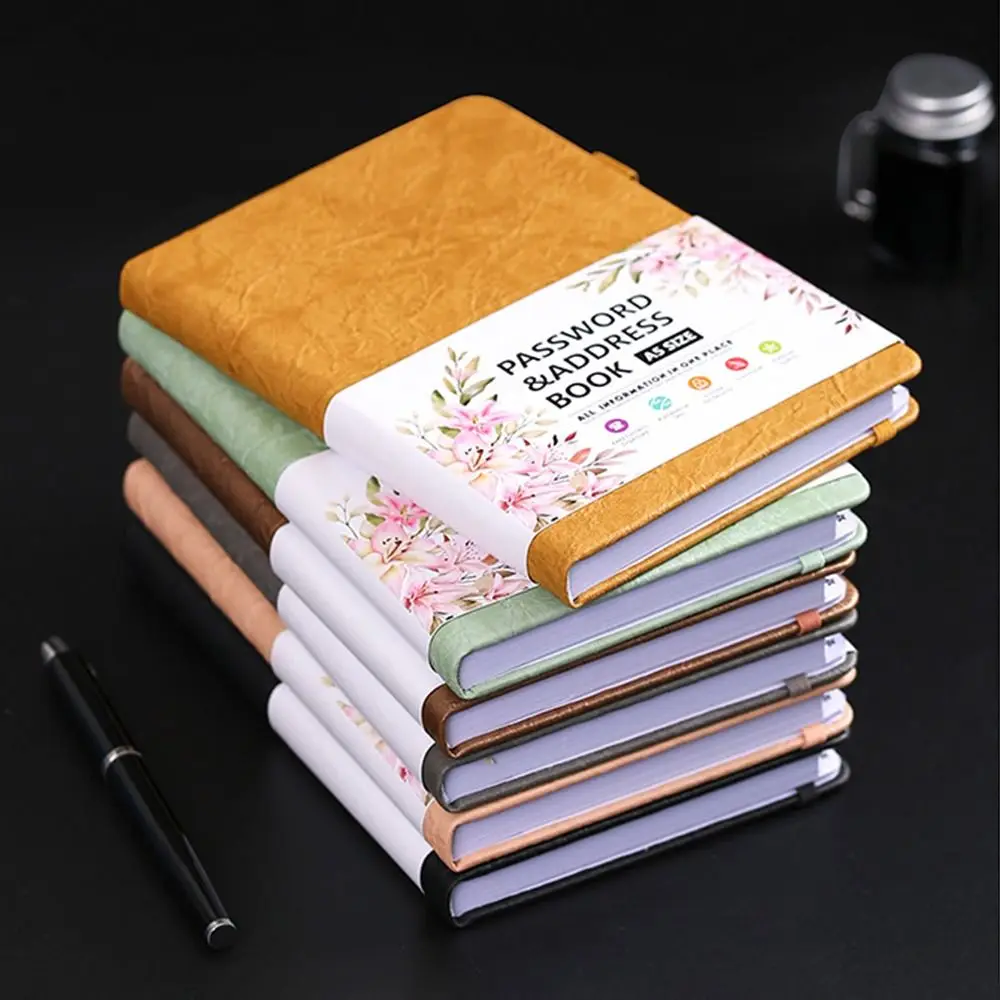 Alfabetik Sekmeli Ciltli Şifre Kitabı Çok Renkli Şifre Organizasyonu Şifre Kaleci Defter Orta Boy