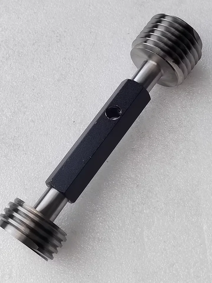 

Высокоточный калибр с резьбой M64-M100, винтовой манометр6H (двойной винт или конический хвостовик), инструмент для измерения резьбы, 1 шт.