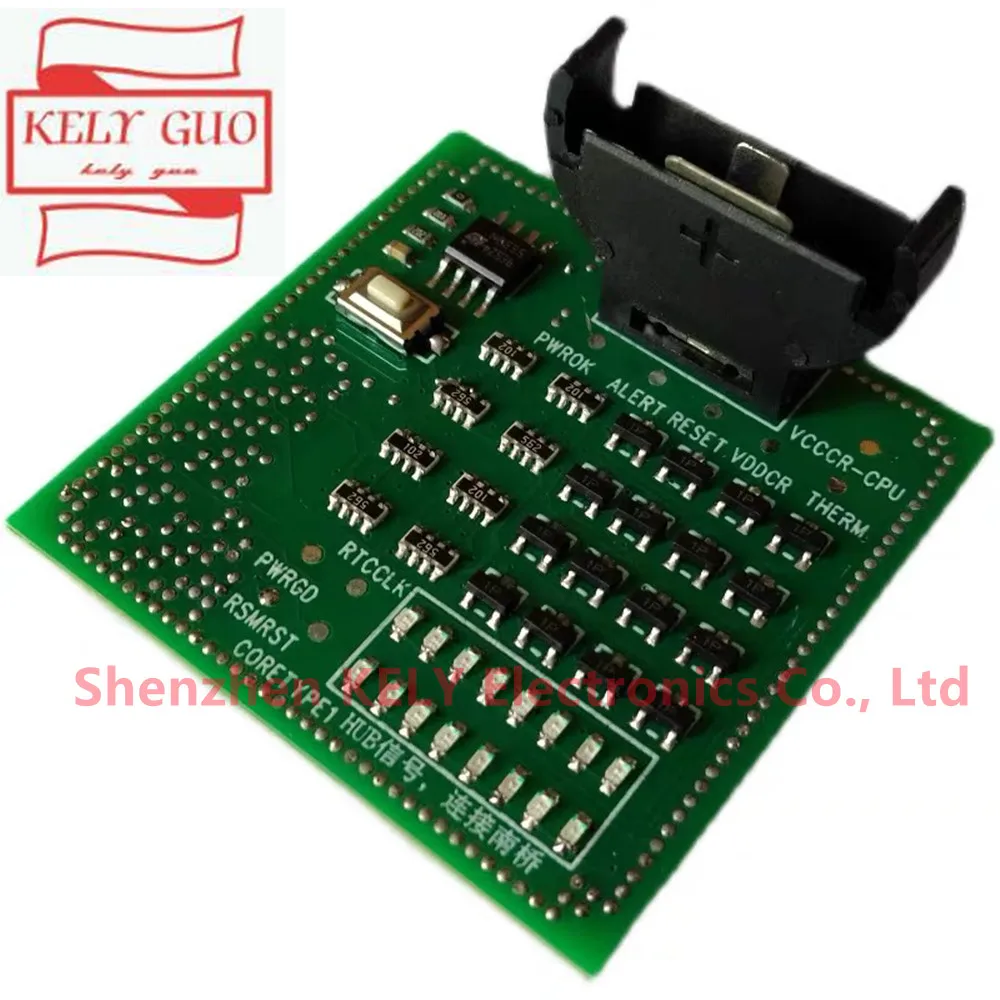 100% NEW Desktop AM3 AM4 CPU Socket Tester Dummy Load Fake Load with LED Indicator