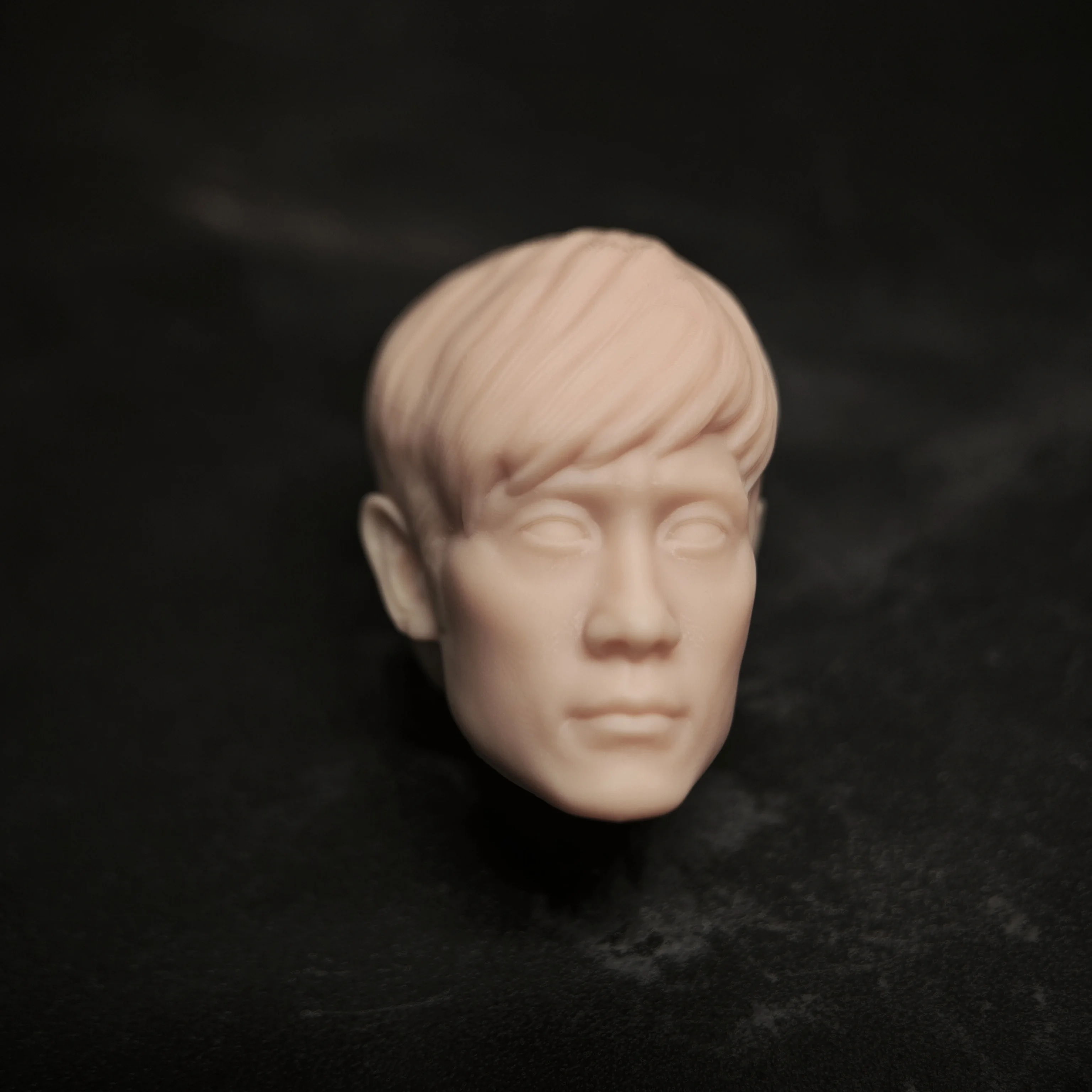 HL1662 DIY Customized 1/18 1/12 1/10 Scale Unpainted Head Sculpt for 3.75