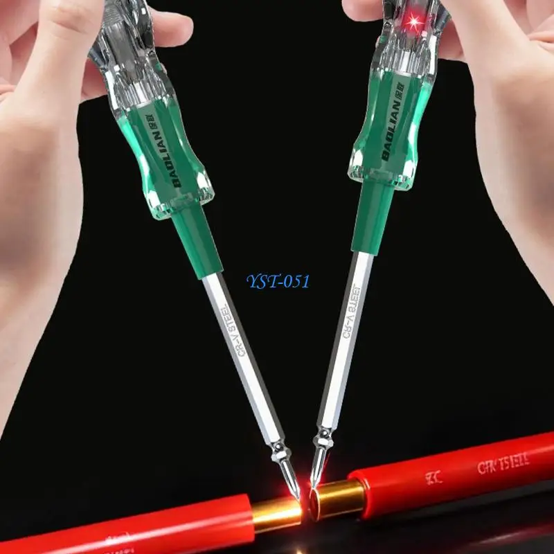 E15A Tester, Electrical Tester, Not Contact Tester Electric Tester Pen, Detector, 100-500V
