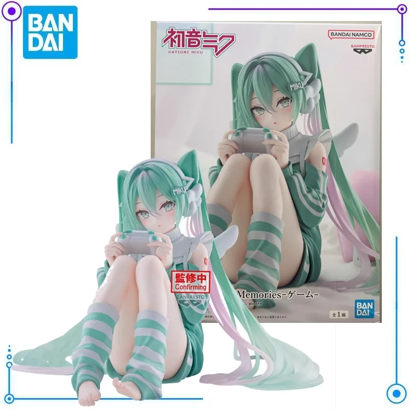 在庫あり-バンダイ-バンプレスト-pvc製-初音ミク-ホリデーメモリーズ-ゲームバージョン-モデルおもちゃ-コレクション-アニメキャラクター-オーナメント-新品！
