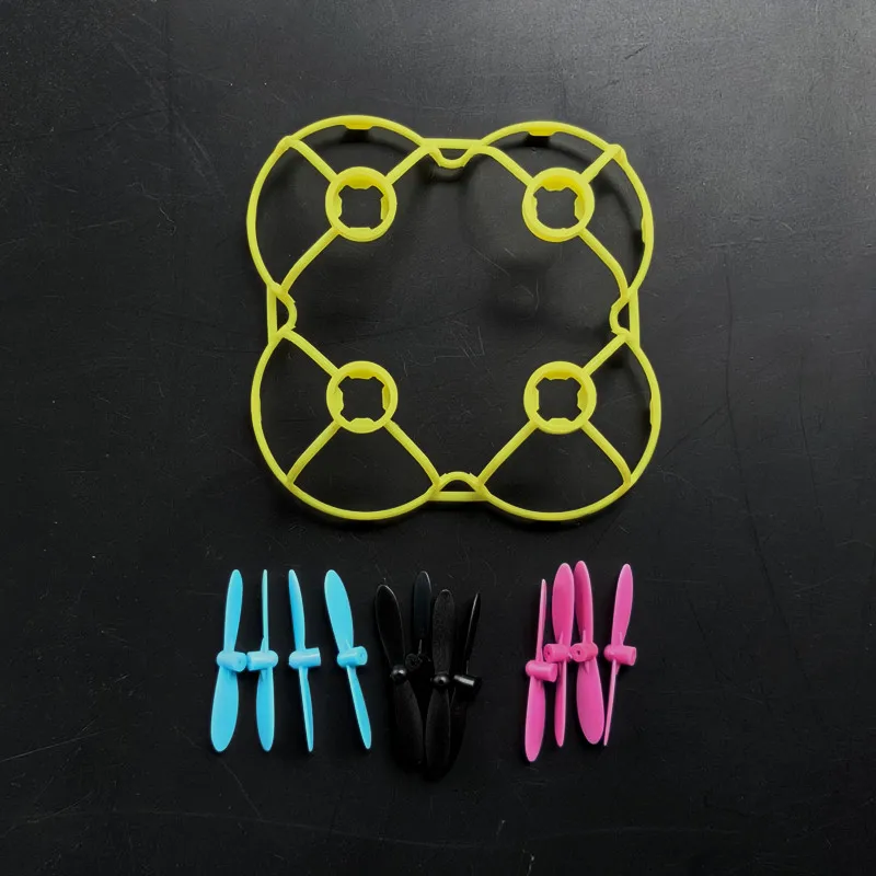 CX-10 CX 10 CX10 3sets propeller main blades 1pc protection cover guard Ring Mini RC Quadcopter Drone R/C Spare Parts
