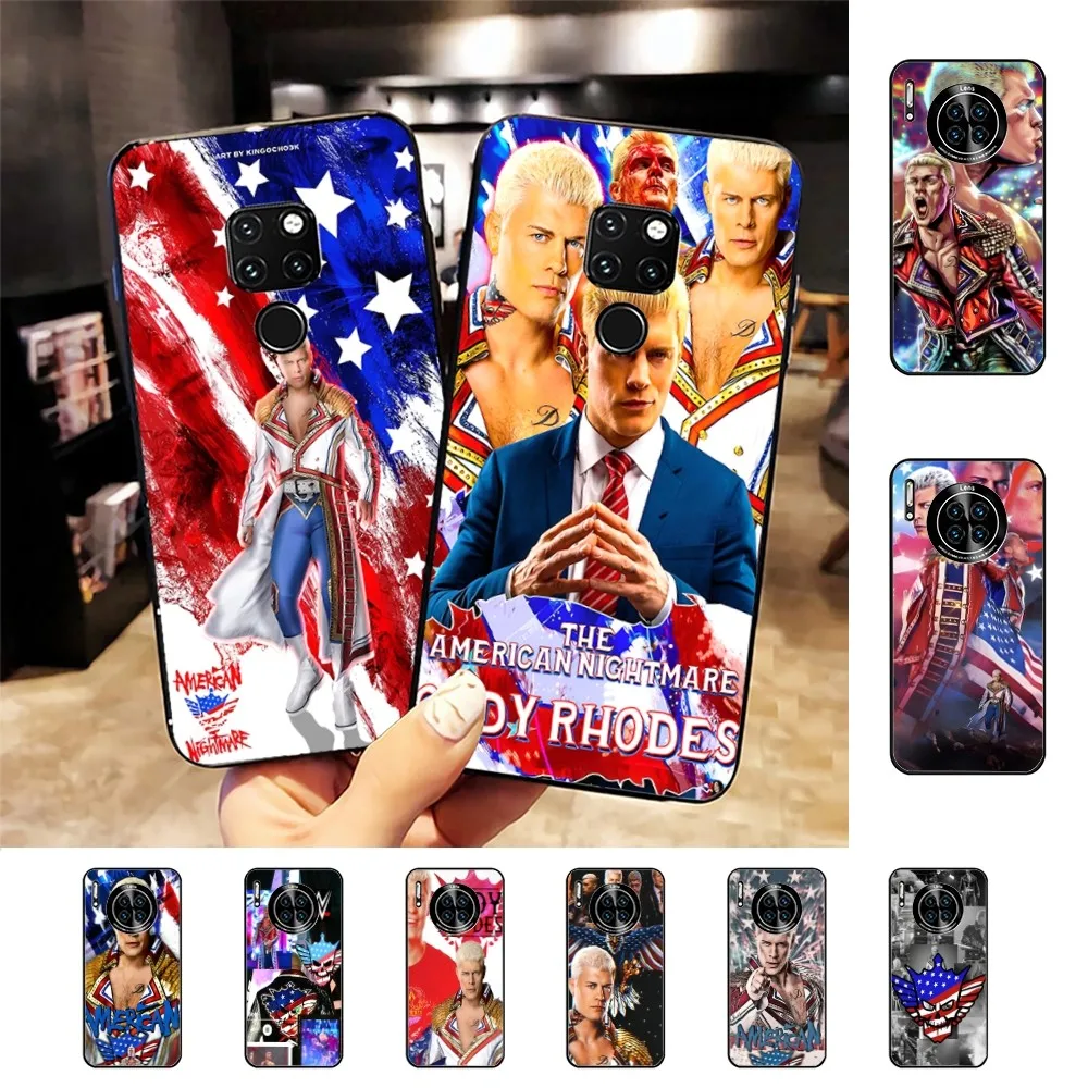 C-Cody R-Rhodes Phone Case For Huawei Mate 10 20 30 40 50 lite pro Nova 3 3i 5 6 SE 7 pro 7SE